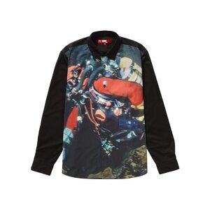 Supreme JUNYA WATANABE CDG MAN Nature Shirt Black Size Medium NWT